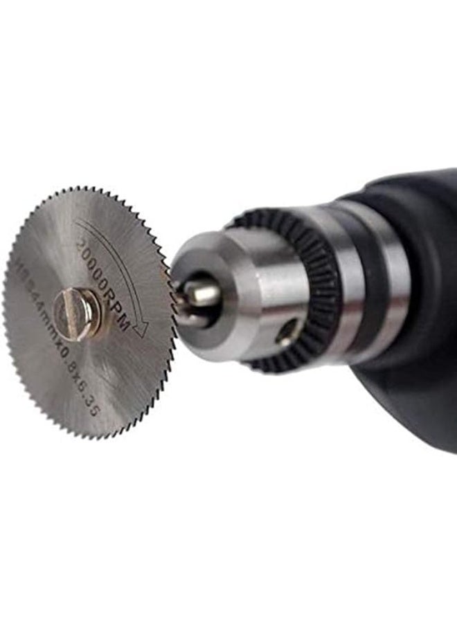 Small Circular Saw Blade Set for Rotary Tools and Electric Drills - Multi-Size Cutting Disc Kit 6 Pieces - Image 2